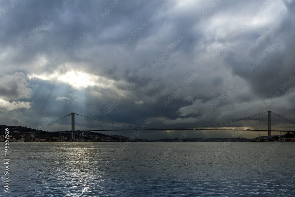 Bosphorus Bridge, Istanbul, Turkey 12.2017