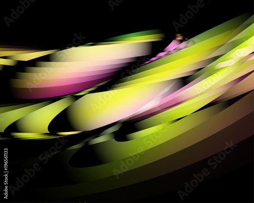 Abstract background composed of simple elements 