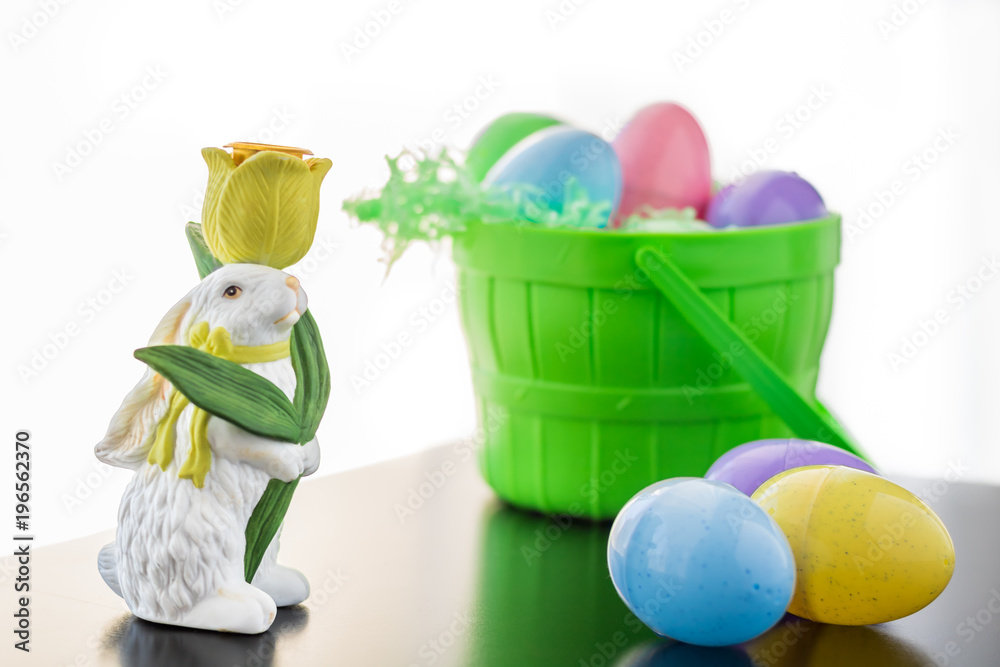 Easter Bunny and His Basket Easter Bunny and His Basket