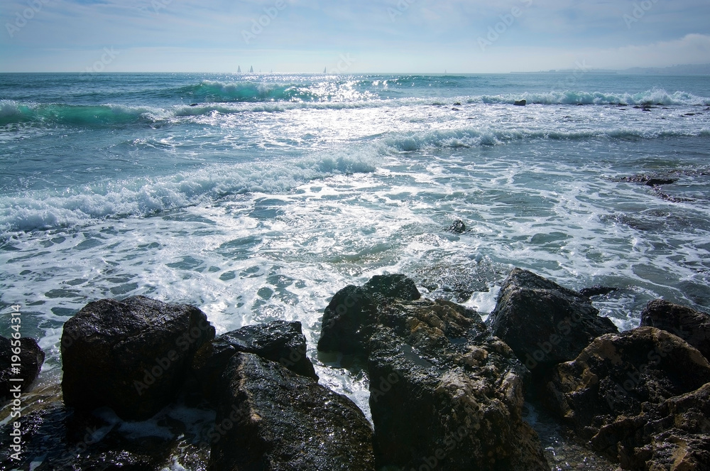 Natural Mediterranean winter seascape Natural Mediterranean winter seascape