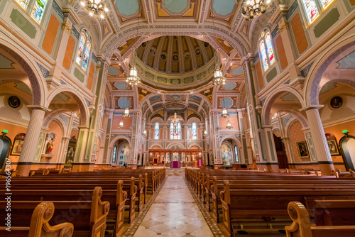 Interior view of the beautiful Cathedral of the Blessed Sacrament © Kit Leong