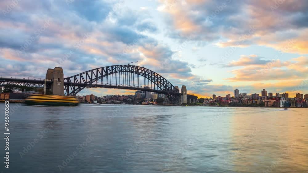Sydney Harbour Bridge at Sunset Sydney Harbour Bridge at Sunset