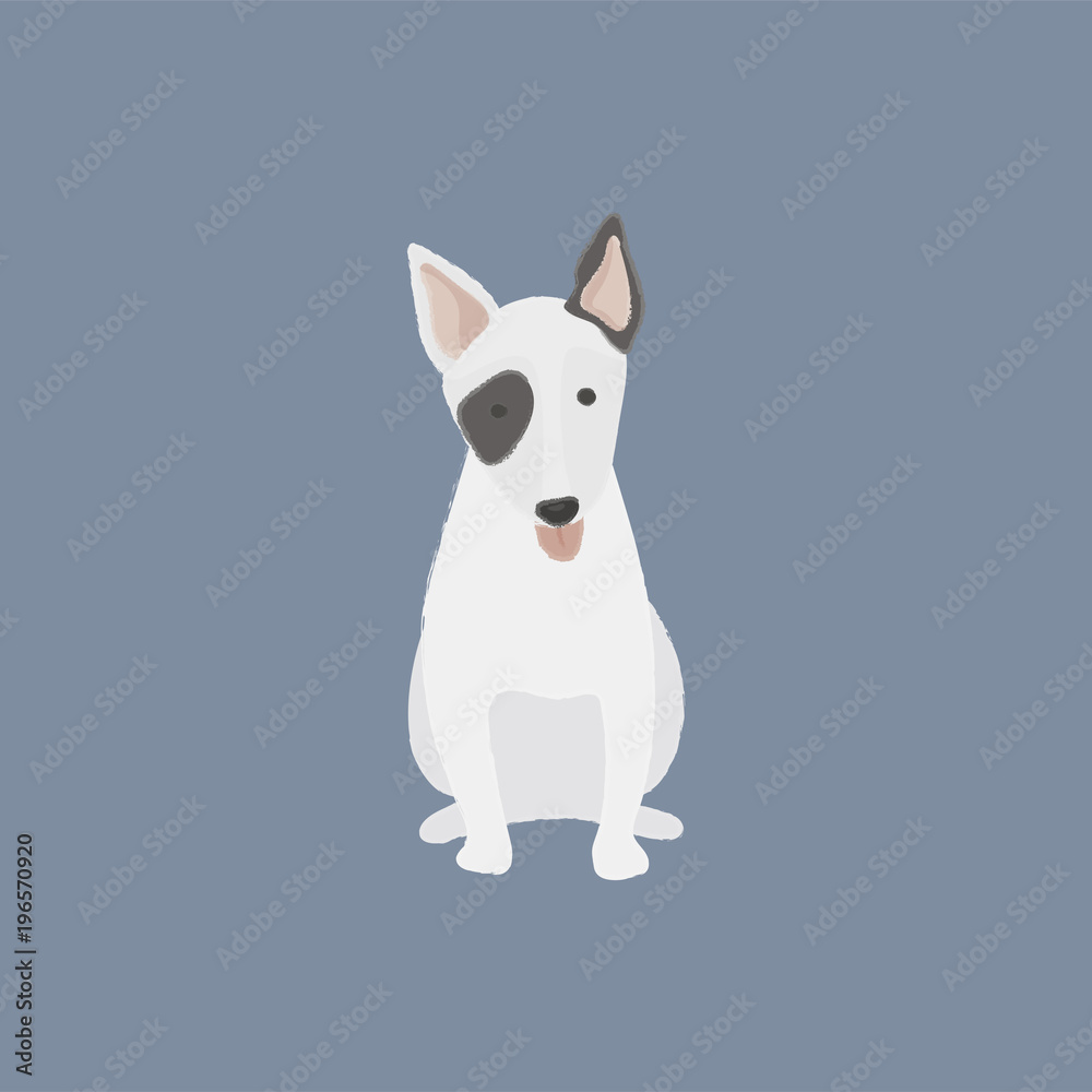 Illustration of dog