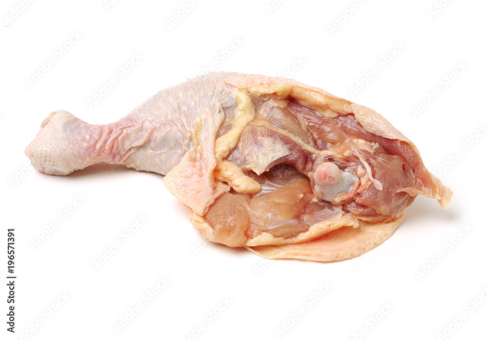  Chicken legs isolated on white background
