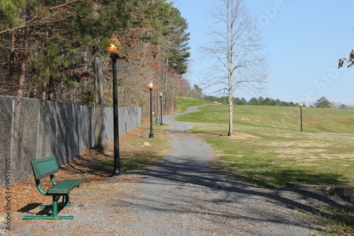 Nice trail at the park