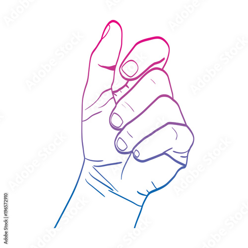 degraded line hand oppose demonstration protest revolution