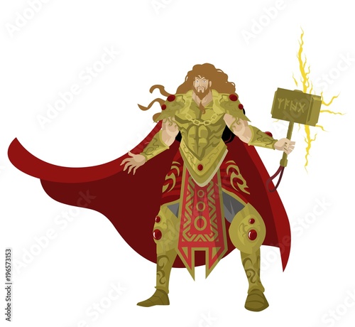 norse mythology thor god of thunder
