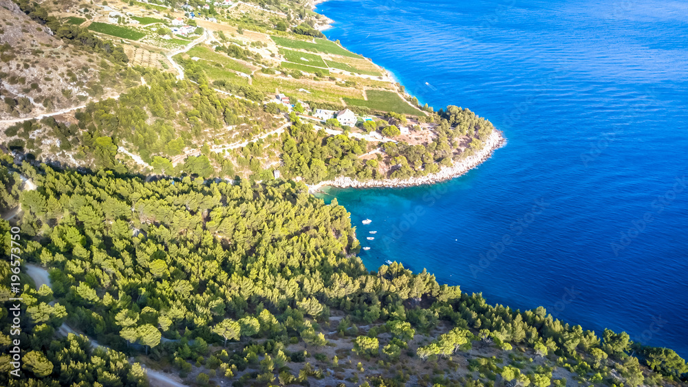 The island of Brac in Croatia.