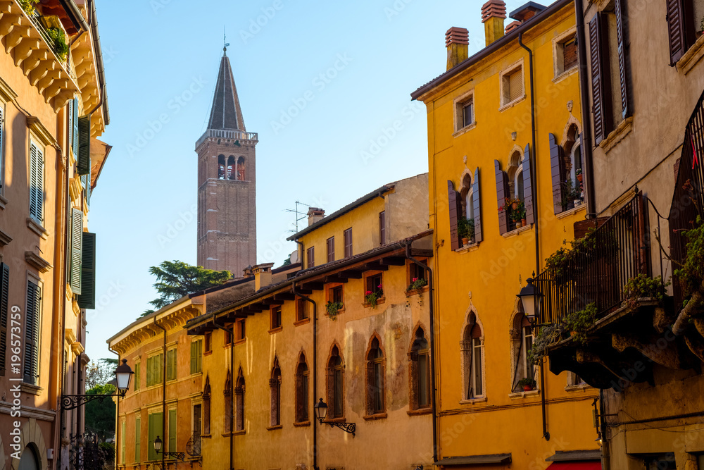 Beautiful old streets of Verona