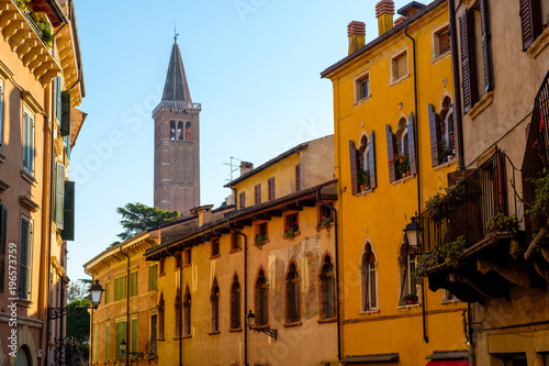 Beautiful old streets of Verona