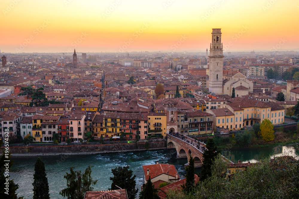 View of Verona city