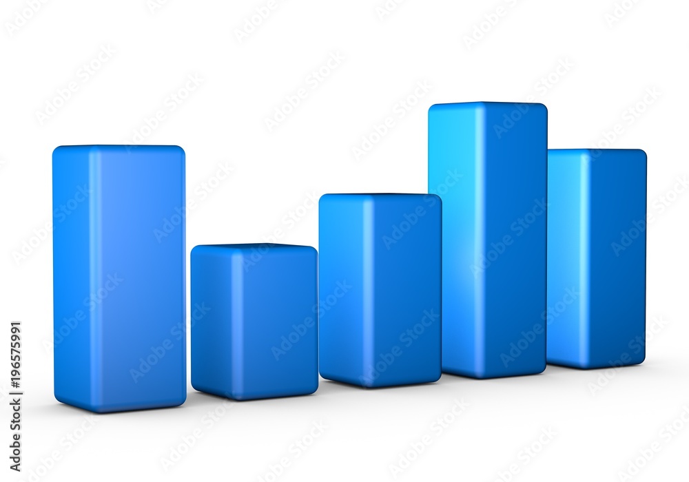 Business Finance Bar Chart Graph