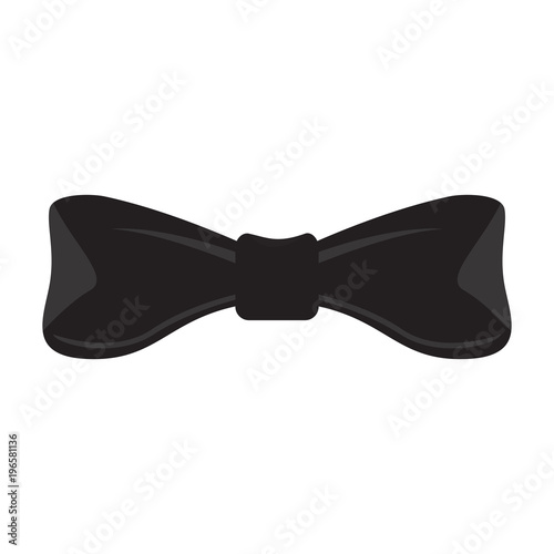 Black bowtie icon