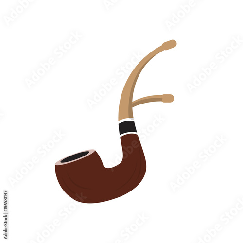 Smoking pipe icon