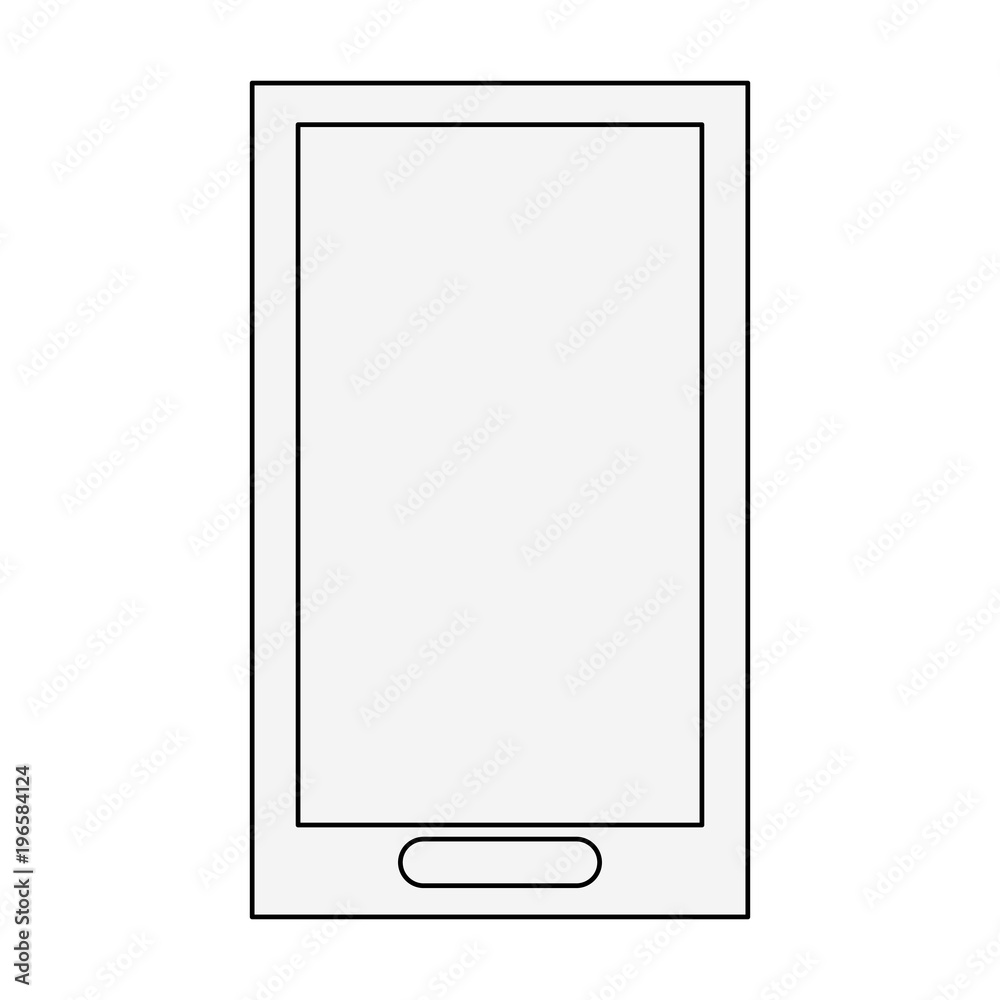 Smartphone mobile technology vector illustration graphic design