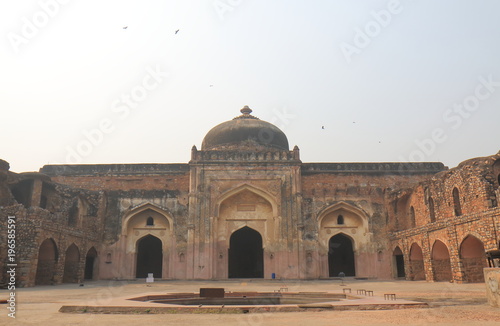 Khair Manazil Masjid temple in New Delhi India photo