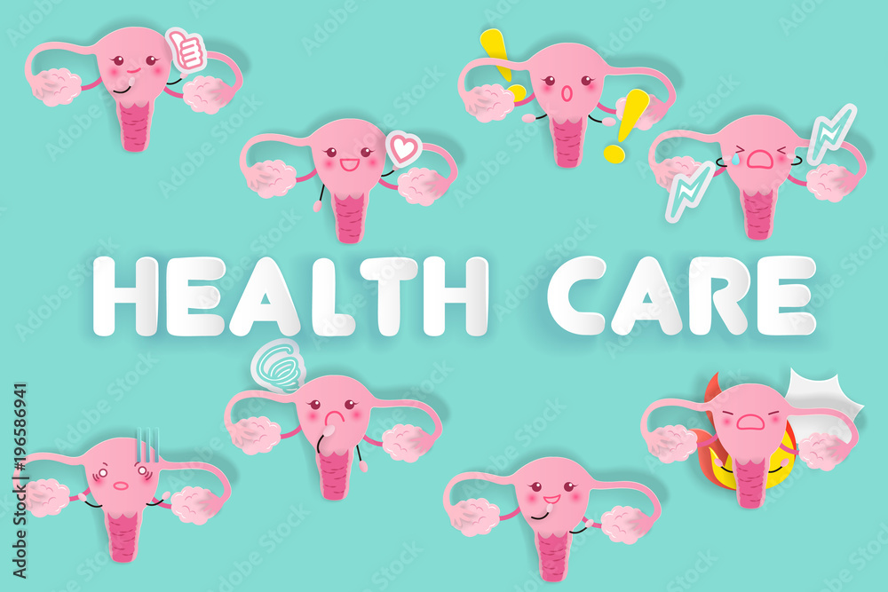 cute cartoon uterus cute cartoon uterus