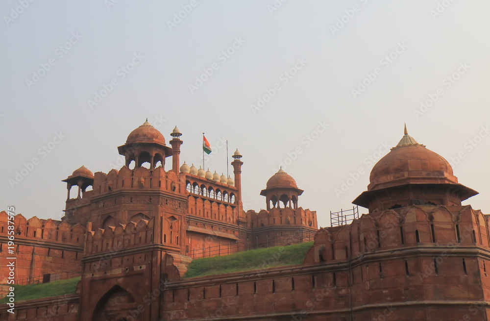 Red fort castle New Delhi India