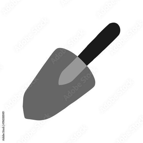 Small garden shovel. Vector Illustration