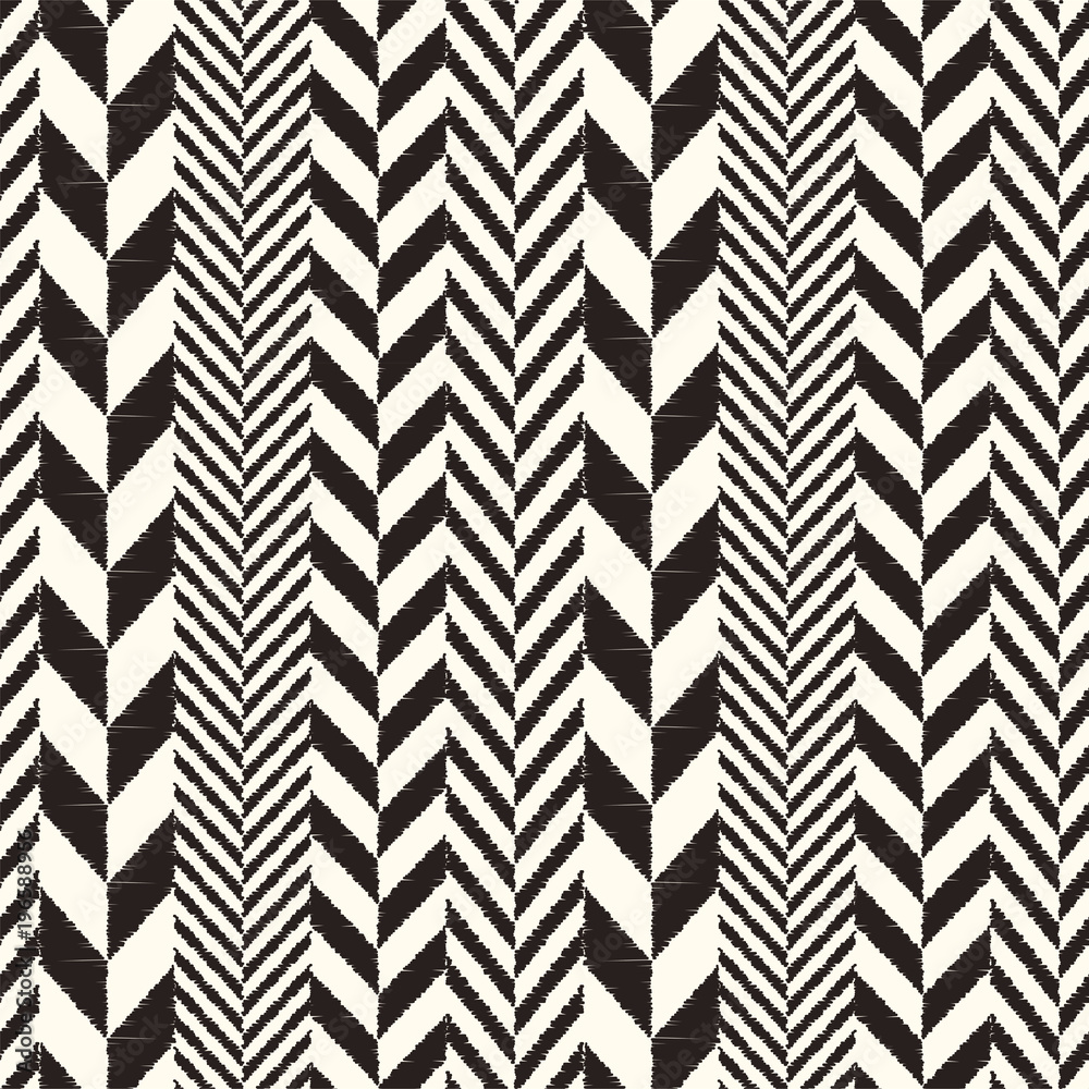 seamless chevron wave pattern