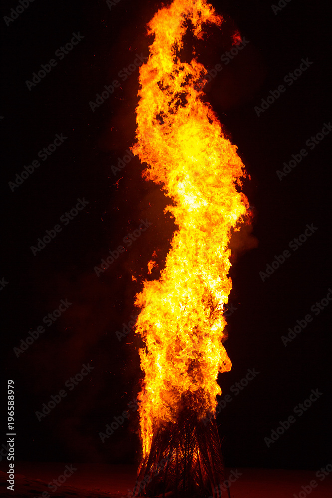 Column of fire