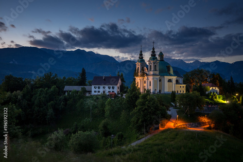 Baroque orthodox church in Slovenia.