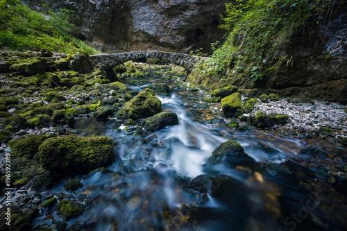 Mountain Creek in Slovenia