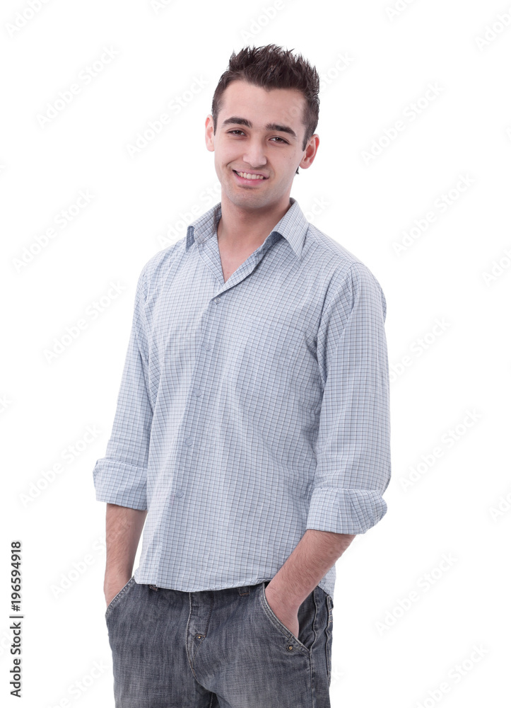 portrait of modern young man portrait of modern young man
