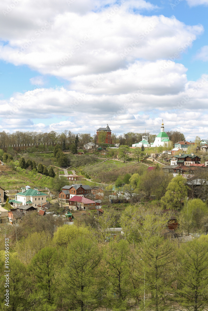 Ancient Kremlin in the spring