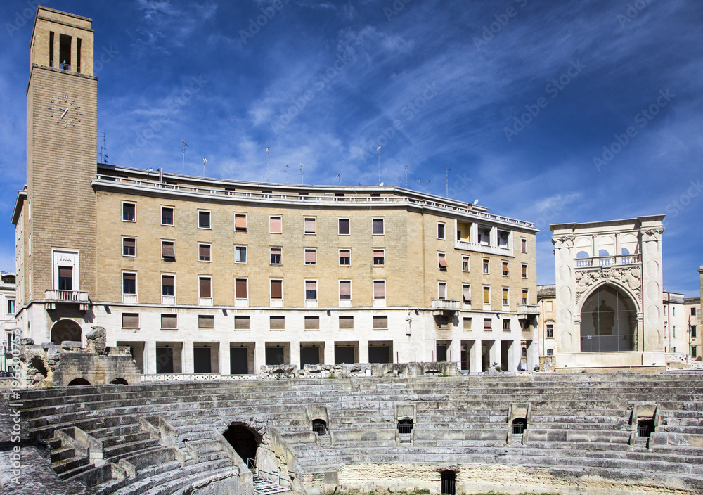 Roman amphitheater at Lecce, Salento