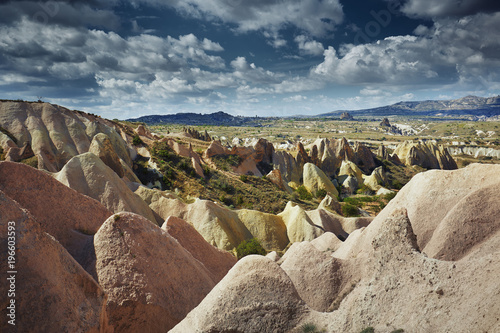 Rock formations of Cappadocia photo
