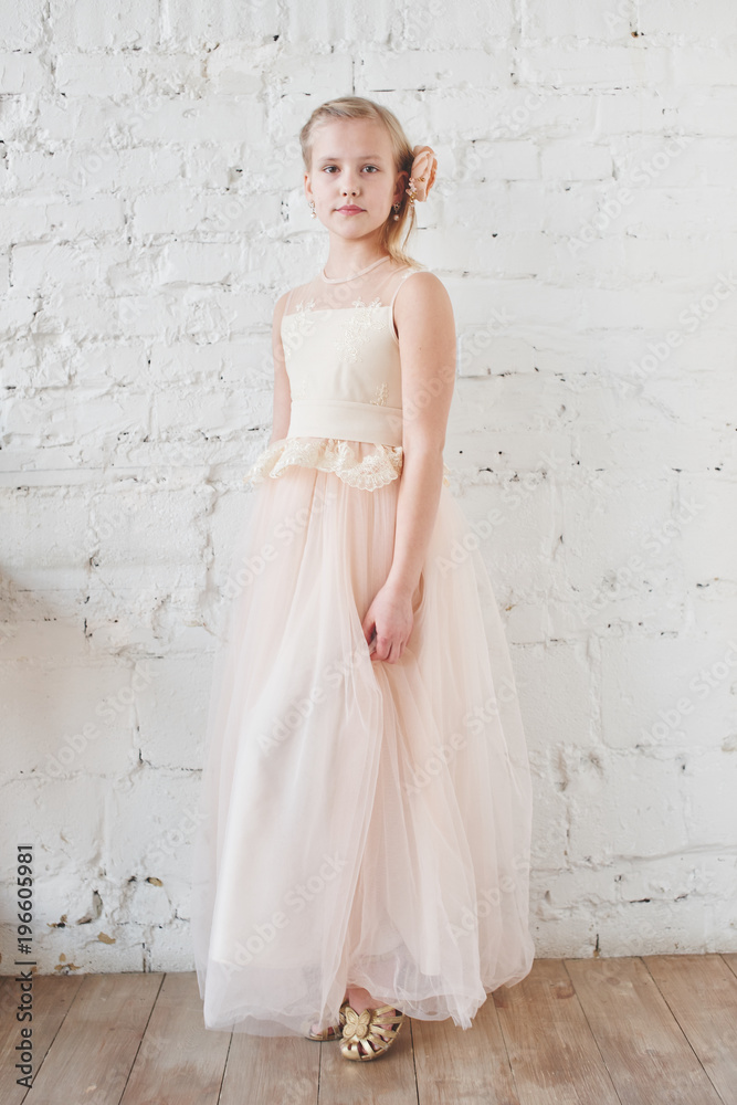 Teen girl in dress Teen girl in dress
