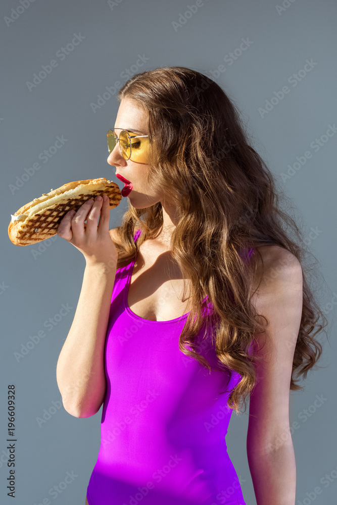 Hot Girl Eating