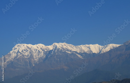Himalaya mountain landscape Annapurna Pokhara Nepal
