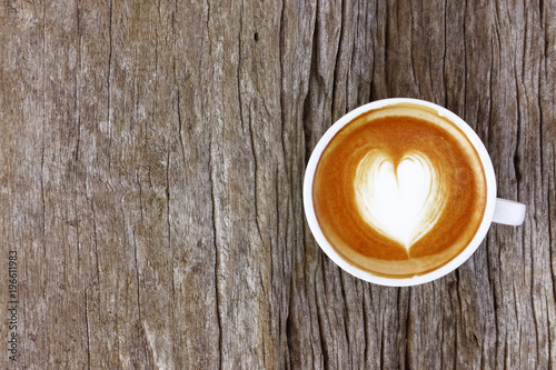 a cup of latte art