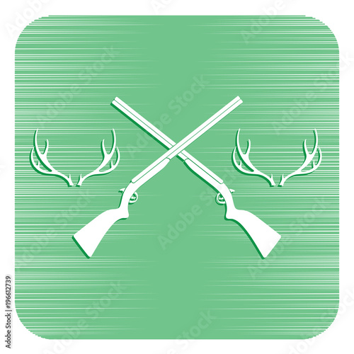 Hunting club logo icon