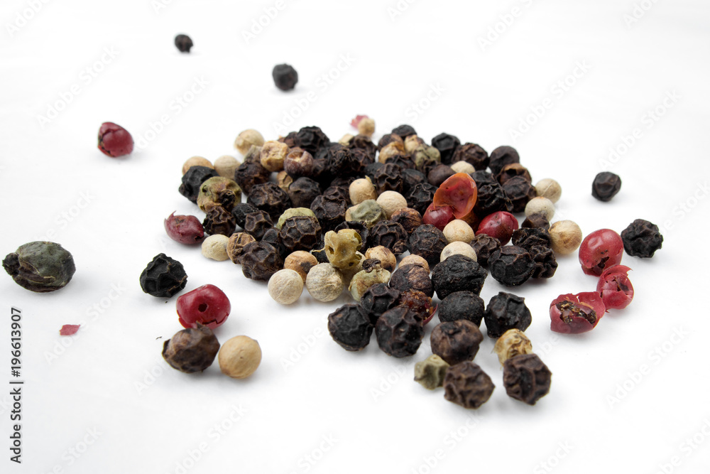 Colorful pepper spices Colorful pepper spices
