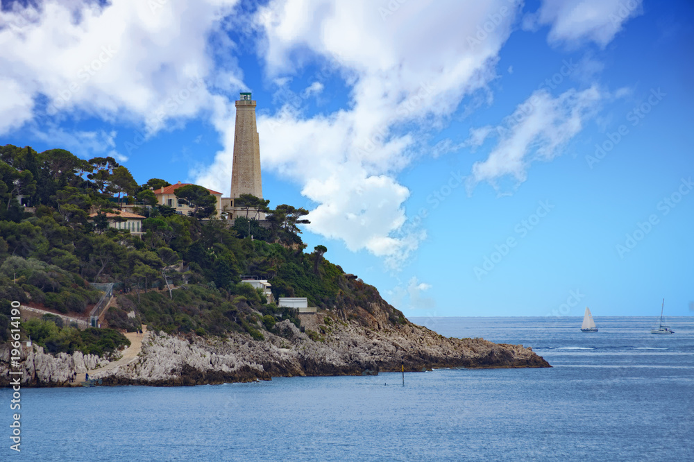 Lighthouse in Villefranche