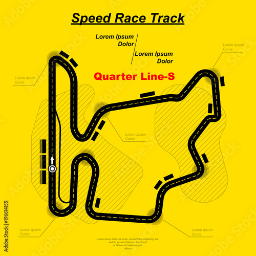 Mountain rally drive circuit