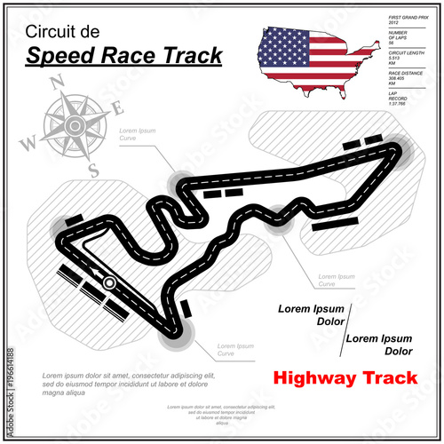 Rocket jump high speed circuit wallpaper