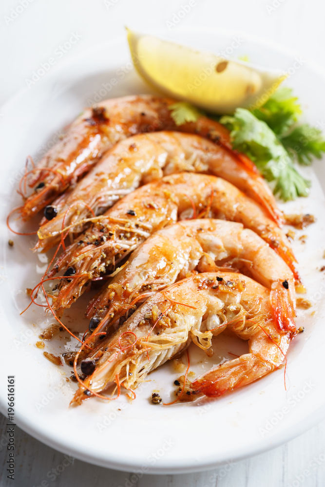 barbecued chilli prawns barbecued chilli prawns