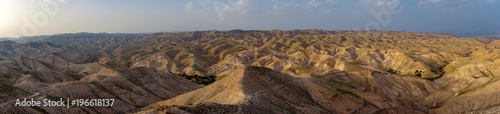 panorama of Judean desert, Israel