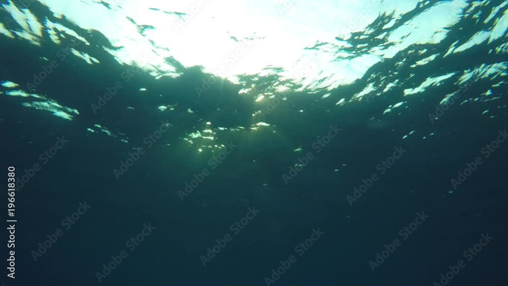 Underwater ocean background Underwater ocean background