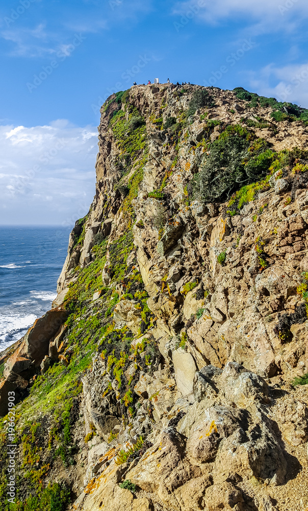 Cabo da Roca (Cape Roca), Portugal, the westernmost point of mainland