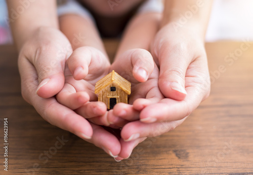 family and home concept 