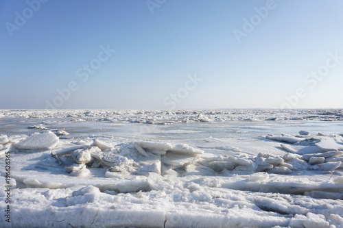 Eisfläche Nordsee