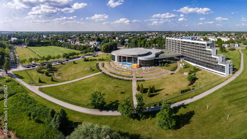 Aerial photo of Pärnu