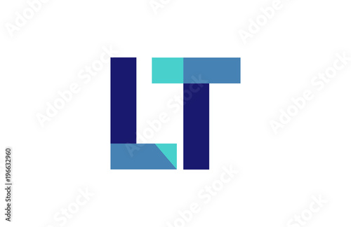 LT Ribbon Letter Logo