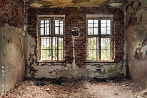 Decayed cell from a closed down mental institution