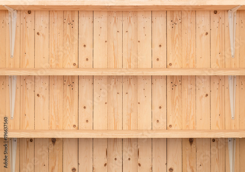 wooden shelf background for product display